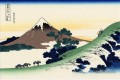 passage inume dans la province de Kai Katsushika Hokusai ukiyoe